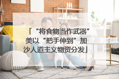 “将食物当作武器” 美以“把手伸到”加沙人道主义物资分发