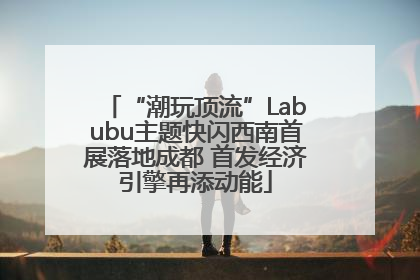 “潮玩顶流”Labubu主题快闪西南首展落地成都 首发经济引擎再添动能