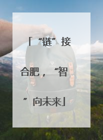 “链”接合肥，“智”向未来