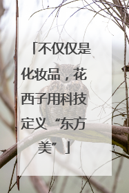 不仅仅是化妆品，花西子用科技定义“东方美”