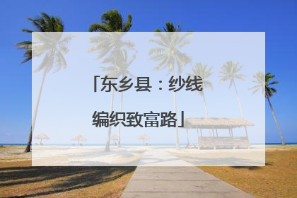 东乡县：纱线编织致富路
