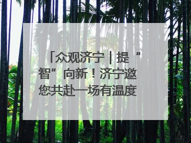众观济宁｜提“智”向新！济宁邀您共赴一场有温度、有底气的“智造”之约