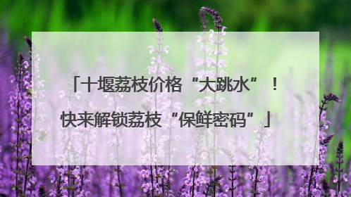 十堰荔枝价格“大跳水”！快来解锁荔枝“保鲜密码”