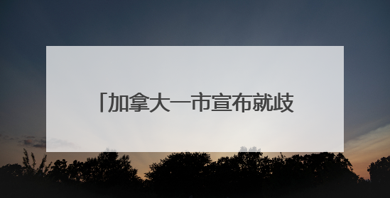 加拿大一市宣布就歧视华裔历史正式道歉