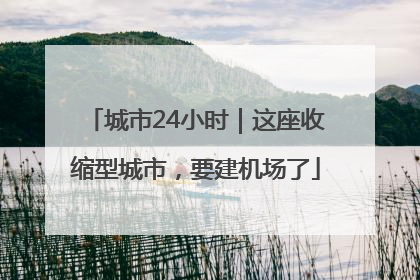 城市24小时｜这座收缩型城市，要建机场了