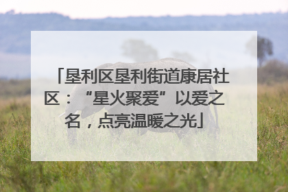 垦利区垦利街道康居社区：“星火聚爱”以爱之名，点亮温暖之光