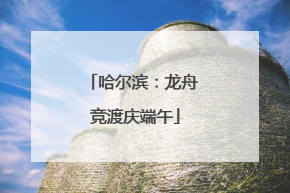 哈尔滨：龙舟竞渡庆端午