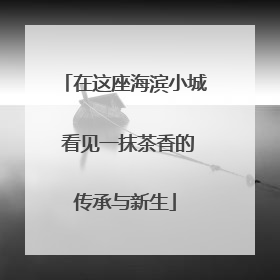 在这座海滨小城 看见一抹茶香的传承与新生