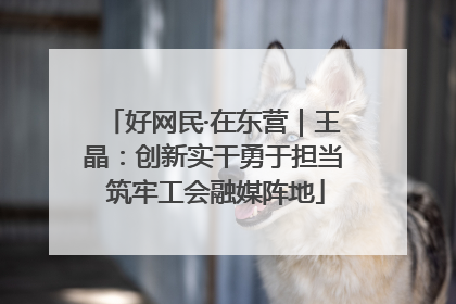 好网民·在东营｜王晶：创新实干勇于担当 筑牢工会融媒阵地