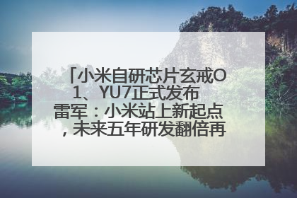 小米自研芯片玄戒O1、YU7正式发布 雷军：小米站上新起点，未来五年研发翻倍再投2000亿元