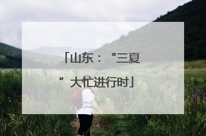山东：“三夏”大忙进行时