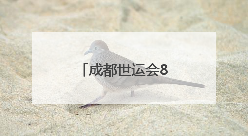 成都世运会8月举办，场馆正加快筹备