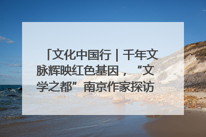 文化中国行｜千年文脉辉映红色基因，“文学之都”南京作家探访中国龙虾之都盱眙
