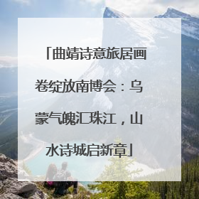 曲靖诗意旅居画卷绽放南博会：乌蒙气魄汇珠江，山水诗城启新章