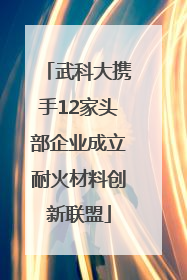 武科大携手12家头部企业成立耐火材料创新联盟