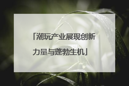 潮玩产业展现创新力量与蓬勃生机