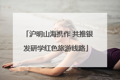 沪明山海携作 共推银发研学红色旅游线路