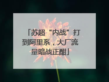 苏超“内战”打到阿里系，大厂流量暗战正酣
