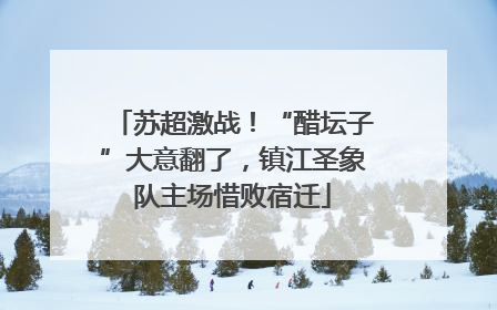 苏超激战！“醋坛子”大意翻了，镇江圣象队主场惜败宿迁