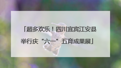 超多欢乐！四川宜宾江安县举行庆“六一”五育成果展