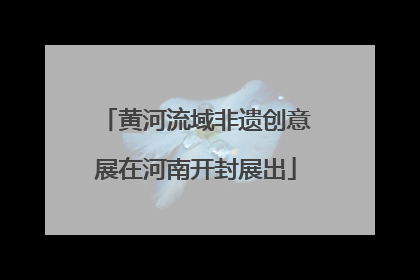 黄河流域非遗创意展在河南开封展出