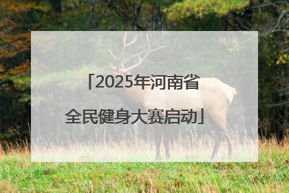 2025年河南省全民健身大赛启动